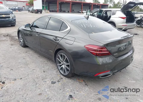 2022 Genesis G70 3.3T Rwd from USA, damaged, VIN KMTG54TEXNU098440